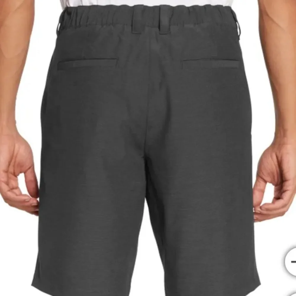 Banana Republic Men's Charcoal Flat Front Shorts